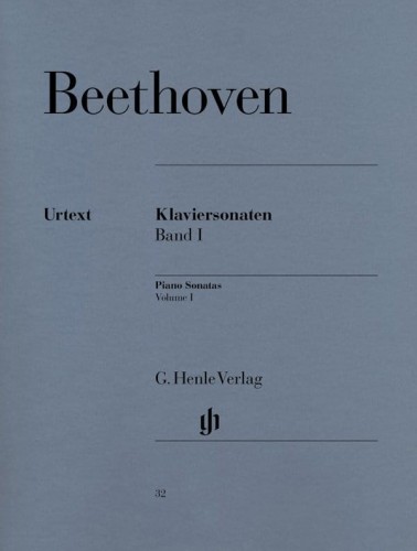 Ludwig van Beethoven: Piano Sonatas 1 - sonaty fortepianowe (Bertha Antonia Wallner) - nuty na fortepian