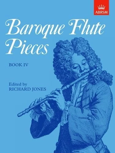 Baroque Flute Pieces Book 4 - nuty na flet poprzeczny z akompaniamentem fortepianu - Richard Jones