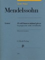 At the Piano: Mendelssohn - 13 najbardziej znanych utworów o rosnącym stopniu trudności - nuty na fortepian solo