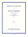 Bohuslav Martinu: Nocturnes No. I, II, III, IV - quatre etudes pour violoncello et piano - kolekcja nokturnów na wiolonczelę z fortepianem