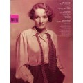 Marlene Dietrich: The Songbook - głos solowy, nuty na fortepian i akordy gitarowe