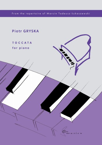 Piotr Gryska: Toccata - nuty na fortepian