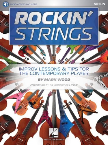 Rockin' Strings: Violin (+ audio online) - Mark Wood - lekcje i porady do nauki improwizacji dla skrzypków