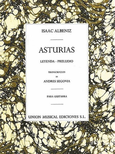 Isaac Albeniz: Asturias - nuty na gitarę klasyczną