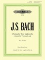 Jan Sebastian Bach: 6 suit na wiolonczelę solo BWV 1007-1012 - opracowanie na altówkę solo