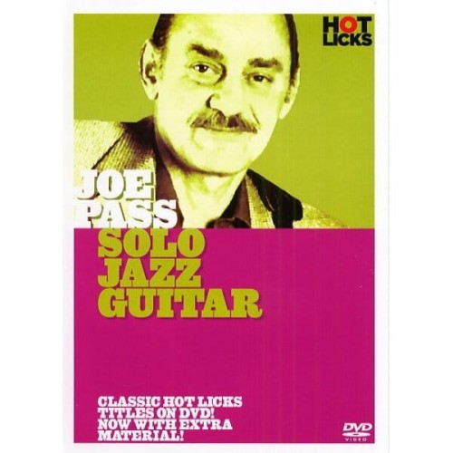 Hot Licks - Joe Pass - Solo Jazz Guitar - szkoła gry na gitarze (DVD)