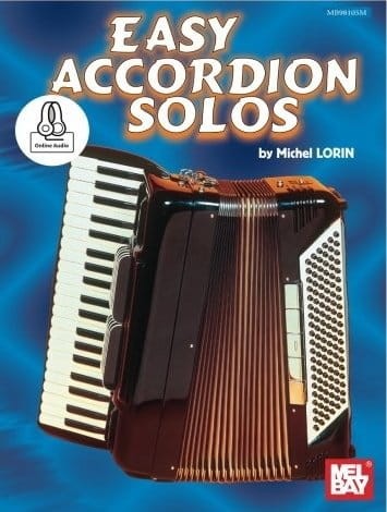 Easy Accordion Solos (+ audio online) - Michel Lorin - łatwe utwory na akordeon