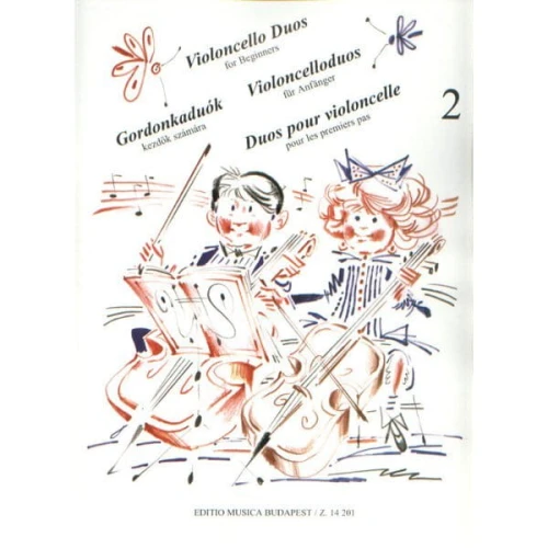 Violoncello Duos for Beginners 2 - Arpad Pejtsik - duety wiolonczelowe dla początkujących
