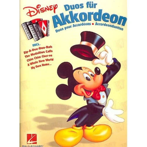 Disney Duos fur Akkordeon - duety akordeonowe z melodiami z bajek Disneya