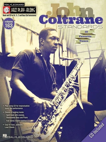 John Coltrane Standards - Jazz Play Along Volume 163 - nuty na instrumenty C, Bb i Eb (+ płyta CD)
