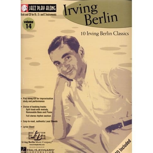 Jazz Play-Along Volume 14: Irving Berlin - nuty na instrumenty C, Eb, Bb (+ płyta CD)