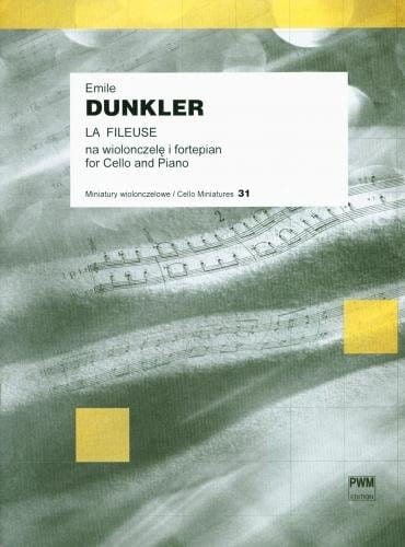 La Fileuse (Prząśniczka) etude de concert na wiolonczelę i fortepian op. 15 - Emil Dunkler