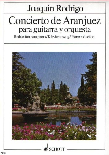 Joaquin Rodrigo - Concierto de Aranjuez - nuty na gitarę klasyczną i fortepian