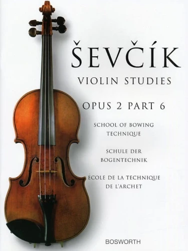 Otakar Sevcik - School of bowing technique op. 2 part 6 - ćwiczenia na prawą rękę na skrzypce