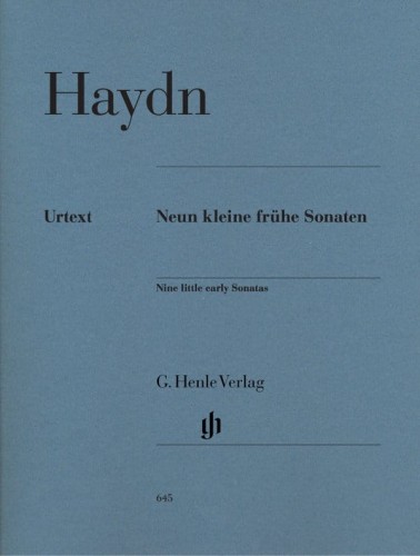 Joseph Haydn: Neun kleine fruhe Sonaten - Nine little early Piano Sonatas - wczesne sonaty fortepianowe Haydna - nuty na fortepian