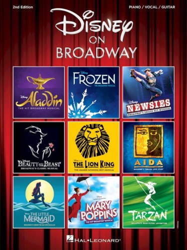 Disney On Broadway - nuty na fortepian, linia melodyczna, akordy gitarowe i słowa