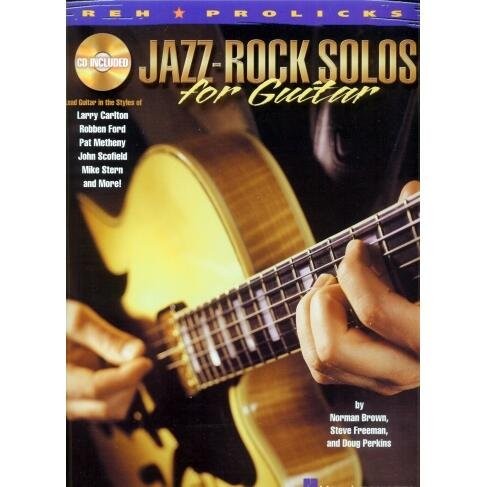 Jazz-Rock Solos for Guitar - Norman Brown, Doug Perkins, Steve Freeman - nuty i tabulatury na gitarę elektryczną (+ płyta CD)