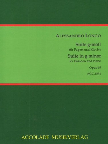 Alessandro Longo - Suita g-moll op. 69 na fagot i fortepian