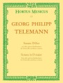 Georg Philipp Telemann - Sonata in D major from 'Der getreue Musikmeiseter' - sonata D-dur na wiolonczelę i basso continuo