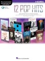 12 Pop Hits: Horn (+ audio online) - nuty na waltornię (róg)