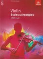 Violin Scales & Arpeggios, ABRSM Grade 5 - gamy i pasaże na skrzypce