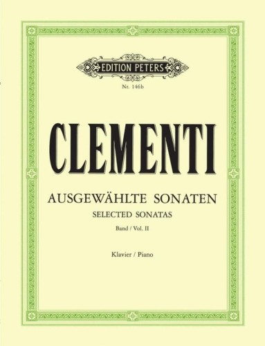 Muzio Clementi: Ausgewahlte Sonaten II - Selected Sonatas 2 - sonaty fortepianowe część 2