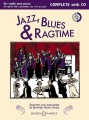 Jazz, Blues & Ragtime - Edward Huws Jones - nuty na skrzypce i fortepian (+ audio online)