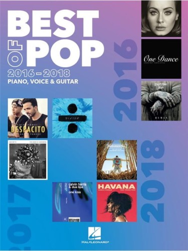 Best Of Pop 2016-2018 (PVG) - melodia, nuty na fortepian, akordy gitarowe i słowa