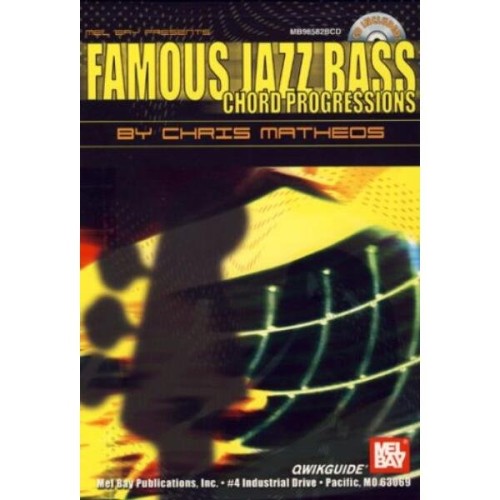 Qwikguide - Famous Jazz Bass Chord Progressions (+ płyta CD) - Chris Matheos