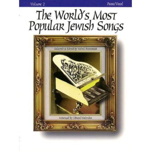 The World's Most Popular Jewish Songs 2 - głos solowy i nuty na fortepian