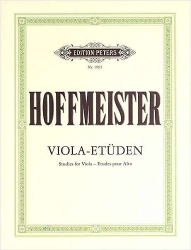 Franz Anton Hoffmeister - Etiudy na altówkę solo