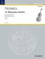 Arnold Trowell: 12 Morceaux Faciles op. 4 volume 1 - nuty na wiolonczelę z fortepianem