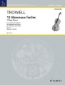 Arnold Trowell: 12 Morceaux Faciles op. 4 volume 2 - nuty na wiolonczelę z fortepianem