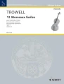 Arnold Trowell: 12 Morceaux Faciles op. 4 volume 4 - nuty na wiolonczelę z fortepianem