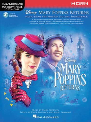 Mary Poppins Returns: Horn - nuty na waltornię róg (+ audio online)
