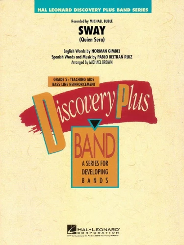 Discovery Plus Band: Sway - Quien Sera (Score & Parts) - nuty na młodzieżową orkiestrę dętą - Norman Gimbel, Pablo Beltran Ruiz, Michael Brown
