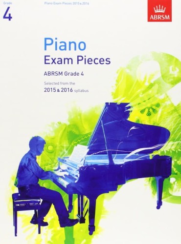 Piano Exam Pieces - ABRSM Grade 4 - 2015-2016 - nuty na fortepian