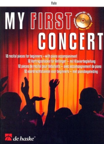 My First Concert: Flute (+ płyta CD) - 12 utworów koncertowych dla początkujących - nuty na flet poprzeczny i fortepian