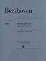 Ludwig van Beethoven: Streichquartette - String Quartets - Paul Mies - pięć kwartetów smyczkowych op. 59 (1, 2, 3), op. 74, op. 95 - nuty na kwartet smyczkowy