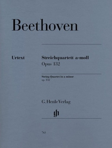 Ludwig van Beethoven: Streichquartett - String Quartet - Emil Platen - Kwartet smyczkowy a-moll op. 132 - nuty na kwartety smyczkowe
