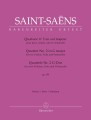 Camille Saint-Saens, Fabien Guilloux: Quartet for two Violins, Viola and Violoncello no. 2 in G major op. 153 - nuty na kwartety smyczkowe