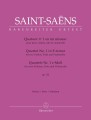 Camille Saint-Saens, Fabien Guilloux: Quartet for two Violins, Viola and Violoncello no. 1 in E minor op. 112 - nuty na kwartety smyczkowe
