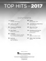 Top Hits of 2017 (Big-Note Piano) - nuty w bardzo łatwym układzie na fortepian