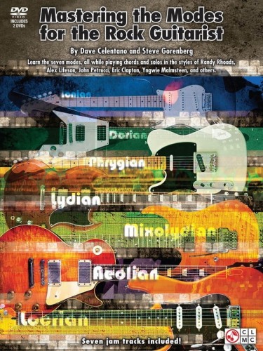 Mastering the Modes for the Rock Guitarist (+ 2 płyty DVD) - Dave Celentano, Steve Gorenberg - skale modalne dla gitarzysów rockowych
