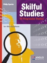 Philip Sparke - Skilful Studies for Saxophone - 40 Progressive Studies - ćwiczenia na saksofon