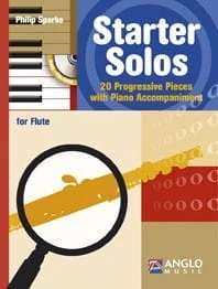 Philip Sparke - Starter Solos for Flute - 20 Progressive pieces with Piano Accompaniment (+ płyta CD) - nuty na flet poprzeczny z fortepianem