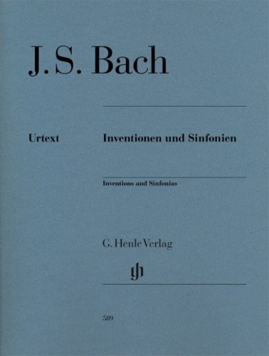 Jan Sebastian Bach: Inventionen und Sinfonien BWV 772-801 - Inwencje dwugłosowe i Sinfonie trzygłosowe - nuty na fortepian