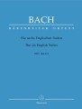 Jan Sebastian Bach - The six English Suites BWV 806-811 - Suity angielskie - nuty na fortepian