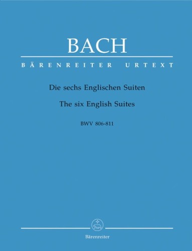 Jan Sebastian Bach - The six English Suites BWV 806-811 - Suity angielskie - nuty na fortepian