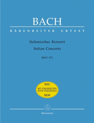 Jan Sebastian Bach - Italian Concerto BWV 971 - koncert włoski - nuty na fortepian